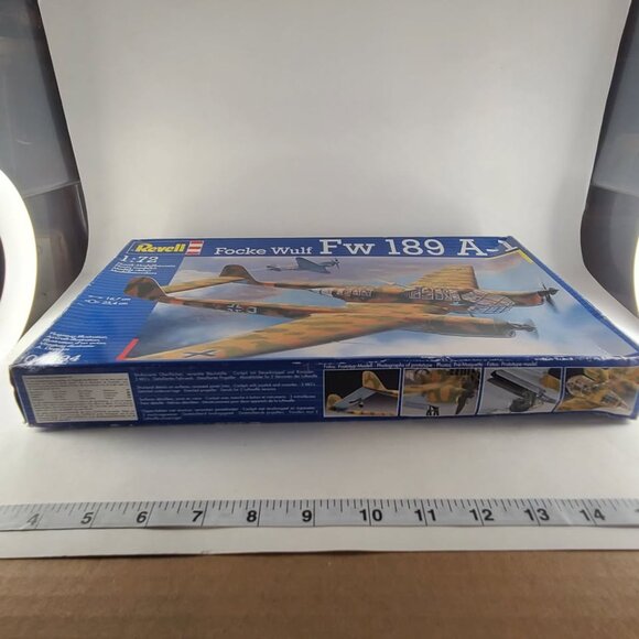 REVELL 04294 - WWII GERMAN FOCKE WULF FW 189 A-1 - 1/72 SCALE MODEL KIT - Picture 6 of 6